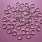 Silverplated Jump Rings 6mm (50pcs)