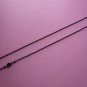 Black Ball Chain Necklace  **20 Inches**