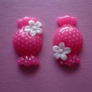 Pink Candy Cabochons