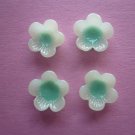 Small Green Flower Sakura Cabochons