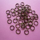 Bronze Color Metal Jump Rings 6mm