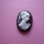 Victorian Lady Cameo Cabochons