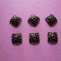 Bronze Color Metal Bead Cap 8mm