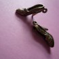 High Heel Antique Gold Shoe Charms 6PCS