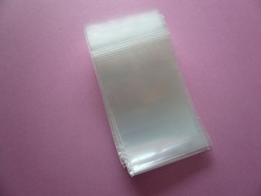 Ziplock Plastic Clear Bags 2.5 x 3.5 inches