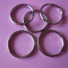 Silver Color Metal Spilt Key Rings