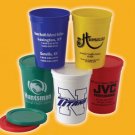 100 12 oz. Custom Printed Smooth Stadium Cups