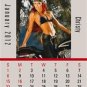 150 Custom Printed Press N Stick Small Auto 2012 Calendars (Biker Babes bikinis) Item#V8893