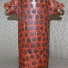 BOUTIQUE LEOPARD WINE BOTTLE / HOLDER