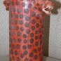 BOUTIQUE LEOPARD WINE BOTTLE / HOLDER