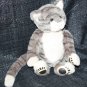 LINDA FULMER GALLERY TEDDY BEARS KITTY CAT #1605 GRAY