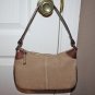 DOONEY & BOURKE BROWN SUEDE LEATHER HANDBAG PURSE  RARE