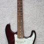 Fender Stratocaster Electric Guitar Midnight Wine Red w/ Pearl Pickguard + Case
