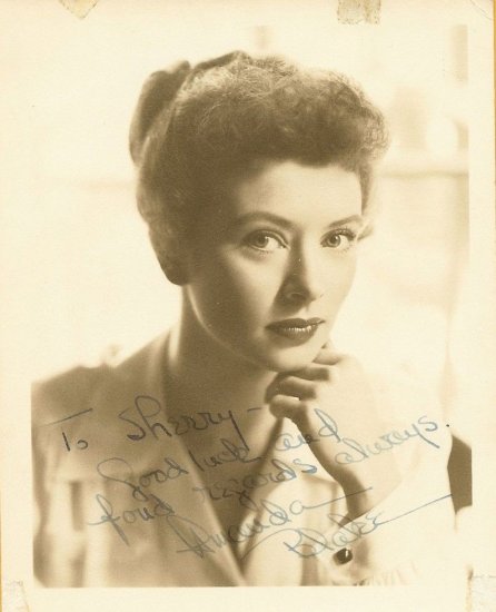 Original Amanda BLAKE Hand Inscribed 4x5 Photograph