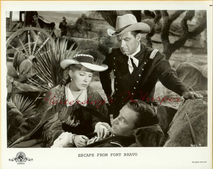 William HOLDEN Eleanor PARKER Western TV R PHOTO G391