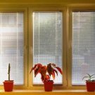 1" Aluminum Mini Blinds in White 1" Aluminum Mini Blinds in White