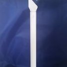 Vertical Wand Blind Part With Handle - White