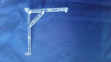 Vertical Blind Clear Channel Panel Type Valance Clip Bracket