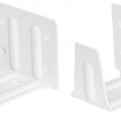 Center Support Bracket for 2" Low Profile Window Blinds 2 Pack White