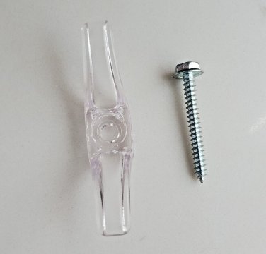 Window Blind Cord Cleats Clear 12 PACK