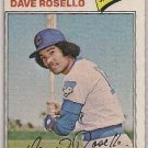 Cubs Topps 77 Dave Rosello