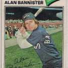 White Sox Topps 77 Alan Bannister