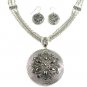 Macasite Necklace Set