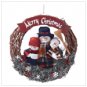 Snowman Family Wreath
