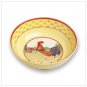 Dolomite Rooster Serving Bowl