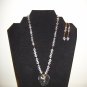 039 Clear Crystal Necklace Set