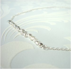 Melted Necklace - Sterling Silver