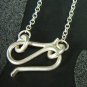 Melted Necklace - Sterling Silver