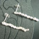 Melted Earrings - Sterling SIlver