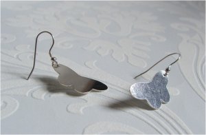 Flutter Earrings - Sterling Silver