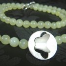 Flutter Amazonite Necklace - Sterling SIlver