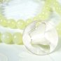 Flutter Amazonite Necklace - Sterling SIlver