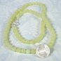 Flutter Amazonite Necklace - Sterling SIlver