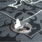Long Flutter Necklace - Sterling SIlver