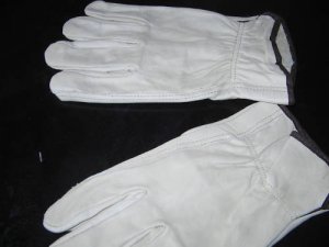 FULL LEATHER WORK GLOVES HEAVEY DUTY