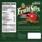 Apple-cinnamon fruit stix