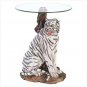 White Tiger Accent Table #39587