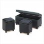 Urban Storage Trunk and Stools #13825