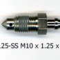 Stainless Steel  SB10125-SS  M10 x 1.25  Speed Bleeder