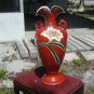 rare satsuma hand painted vase