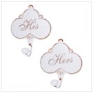 HIS AND HERS TOWEL HANGER-AVAILABLE NOW