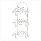 DISTRESSED WHITE TOWEL HOLDER-AVAILABLE NOW