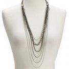 Cookie Lee MIXED METAL CHAIN NECKLACE