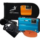 Lumix DMC TS2 Waterproof Shock Proof Camera Sport Package Deal