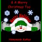 Christmas Wine Label