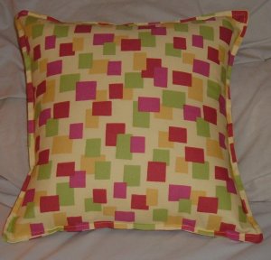 COLORFUL CONTEMPORARY CRAZY PATTERN PILLOW